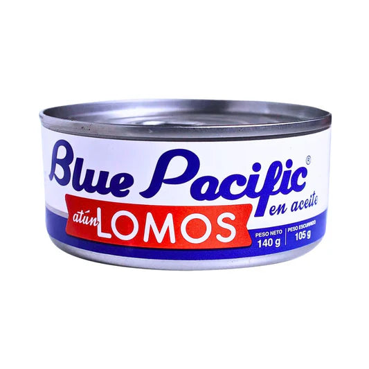 BLUE PACIFIC ATUN LOMO EN TROZOA ACEITE 105G
