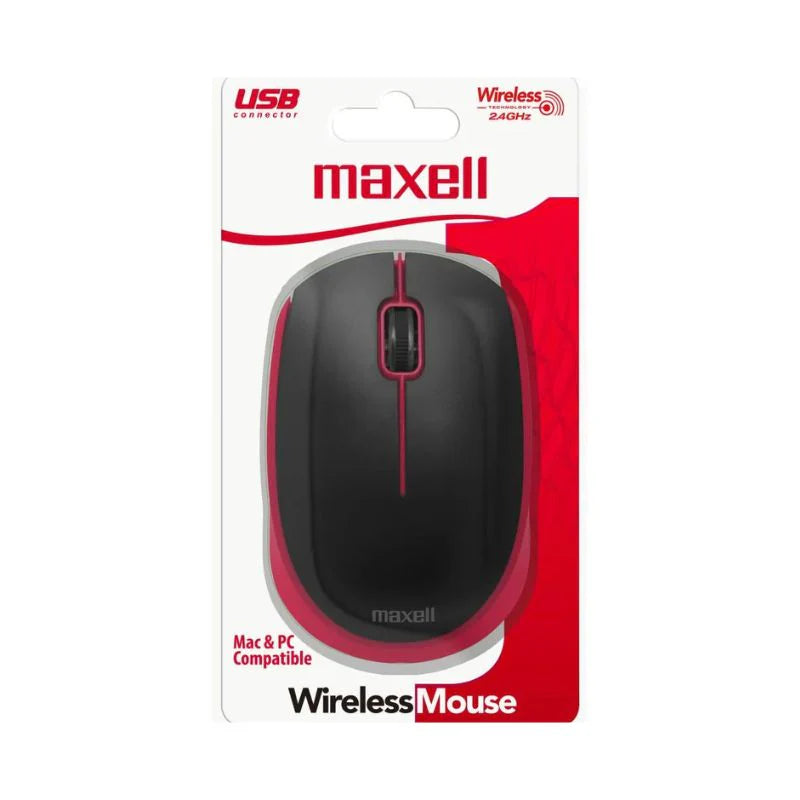 MOWL 100 WIRELESS MOUSE 2 4GHZ RED