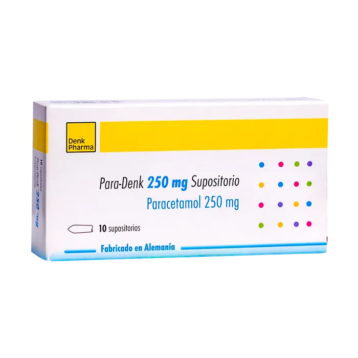 PARA DENK 250MG SUPOSIT X 10 PARACETAMOL TAB