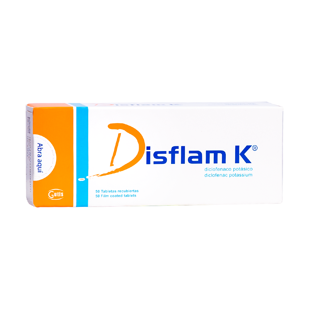 DISFLAM K 50MG X50TAB DICLOFENACO POTASICO TAB