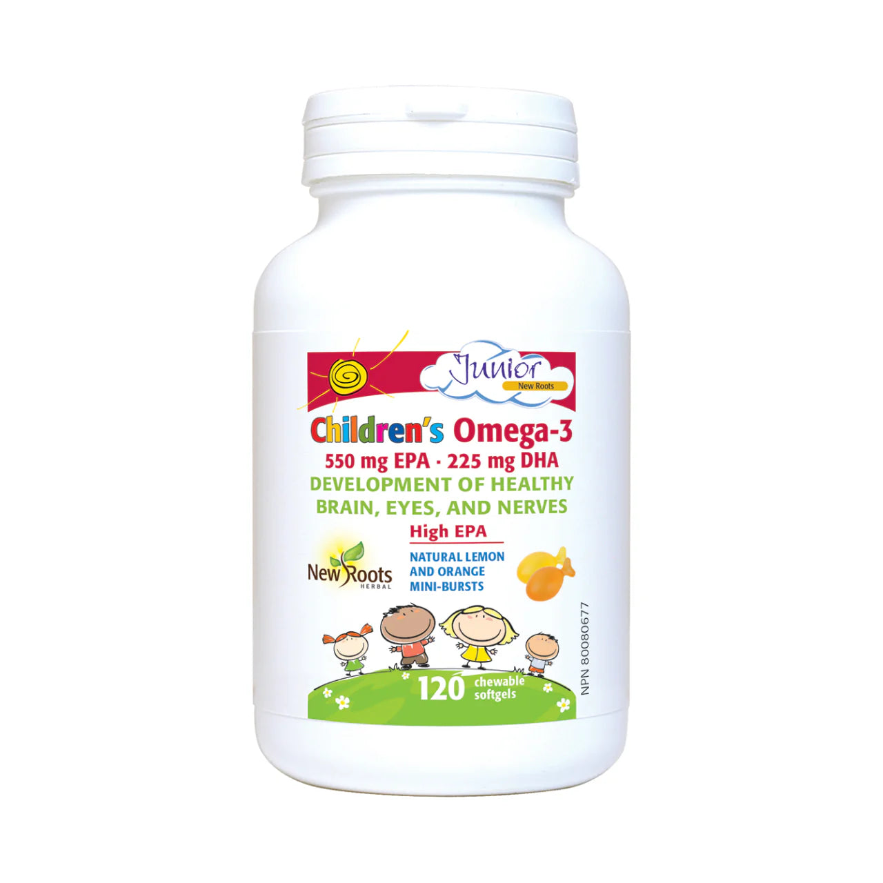 CHILDREN OMEGA 3 DHA 225MG