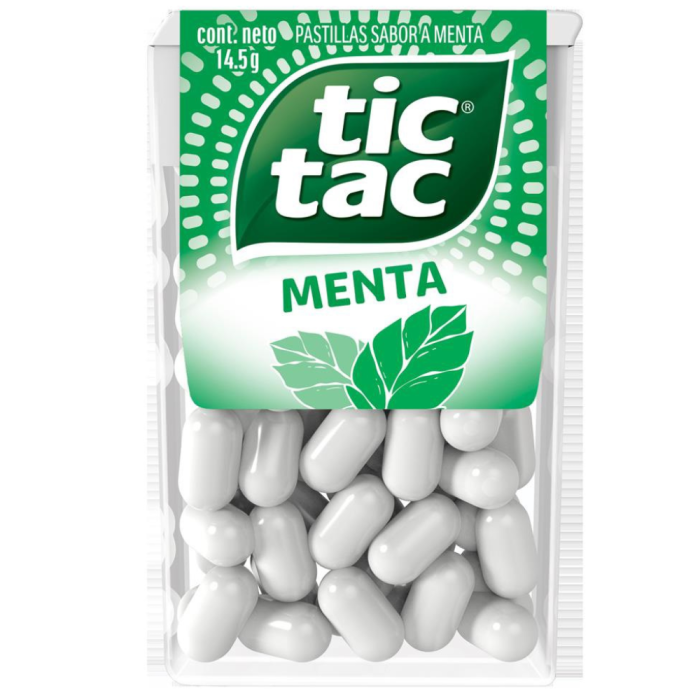 TIC TAC MENTA T 12 / 14.5 GR
