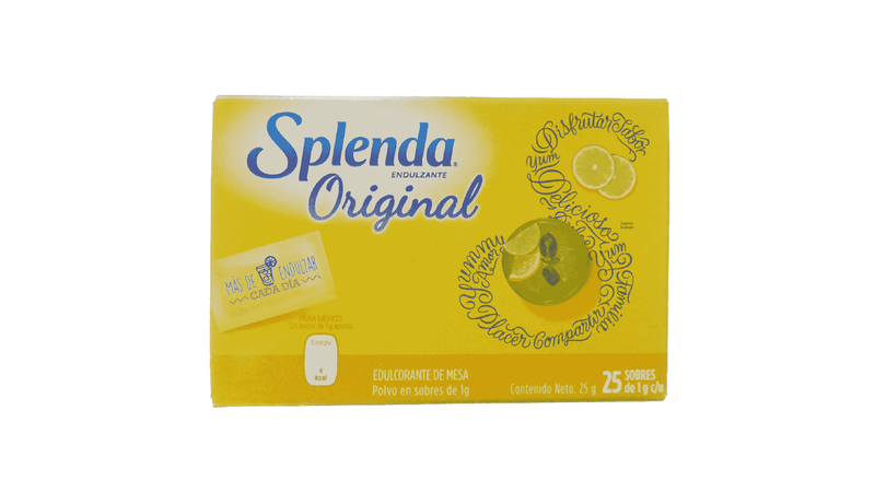 SPLENDA 25S SABORES 1G
