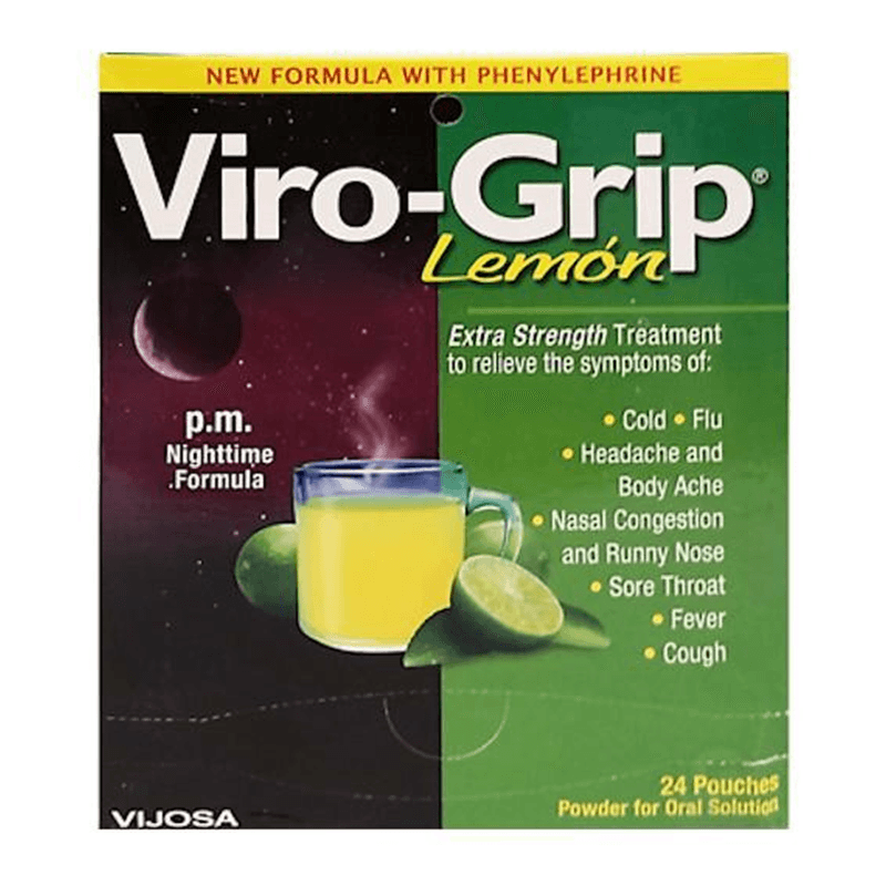 VIRO-GRIP PM LIMON X24 SOBRES (POR UNIDAD)