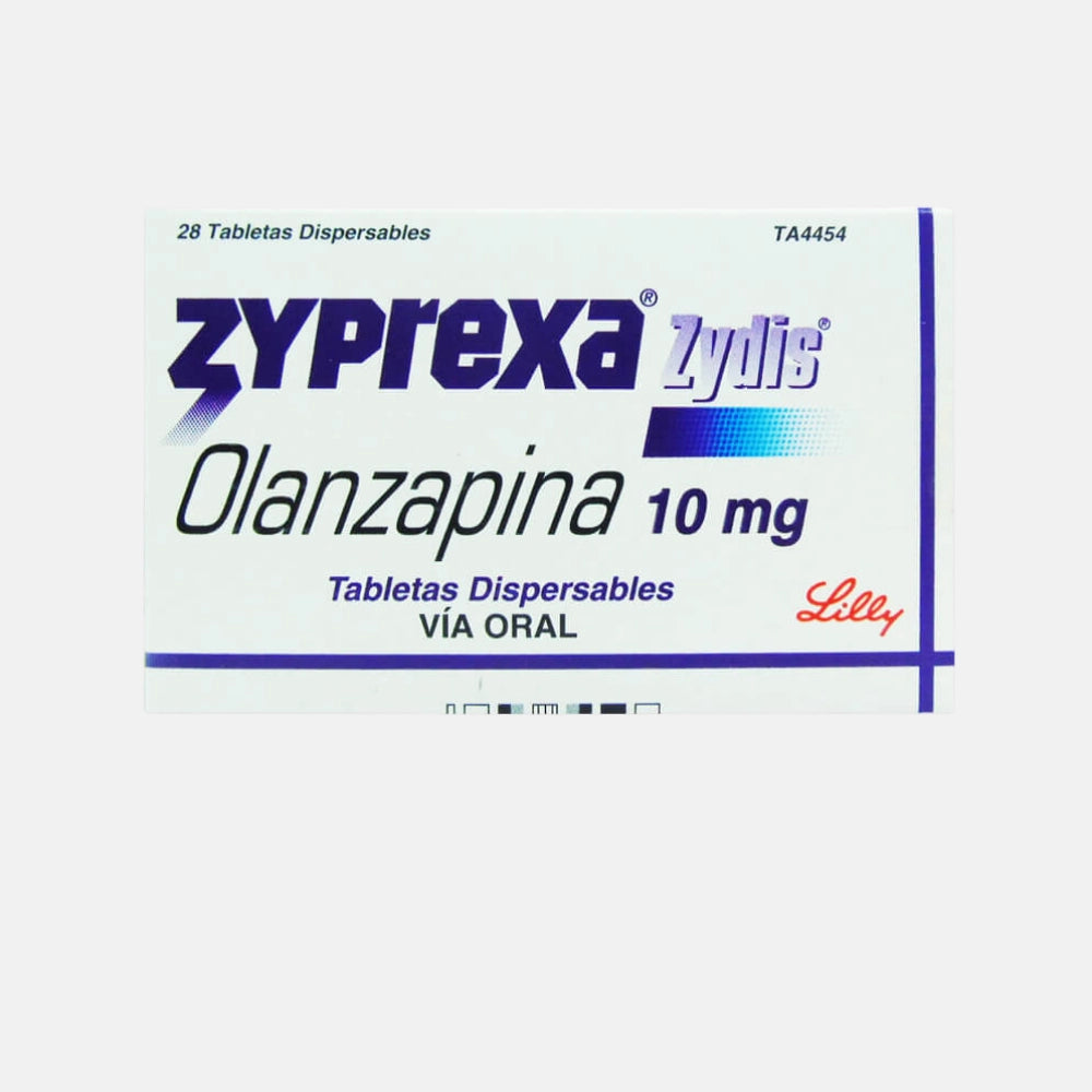 ZYPREXA TAB 10MG (OLANZAPINA)