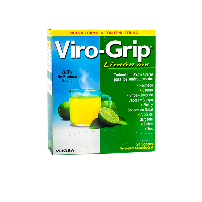 VIRO GRIP LIMON AM X 24 SOBRES (POR UNIDAD)