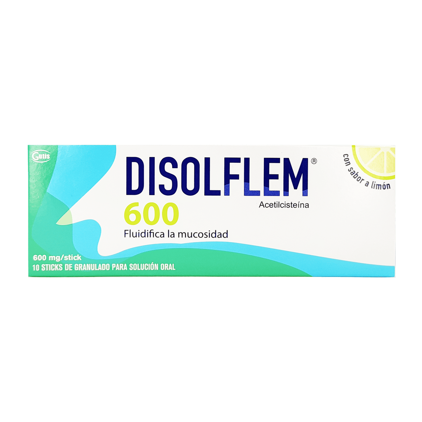 DISOLFLEM 600 MG SOBRE