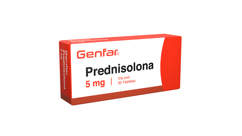 PREDNISOLONA 5MG X 30 TAB