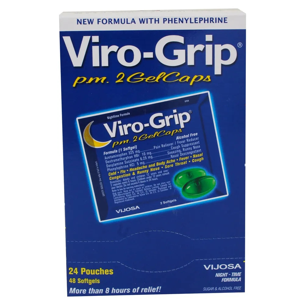 VIRO GRIP PM X 2 GEL CAJA DE 24 (POR UNIDAD)