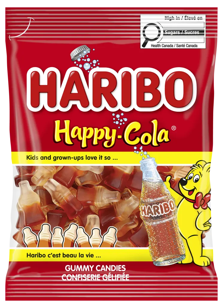 HARIBO happy cola GUMMY 150G