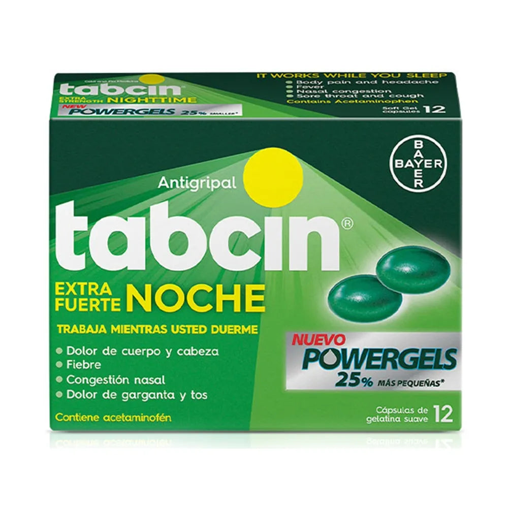 TABCIN NOCHE LIQUIGEL X 12