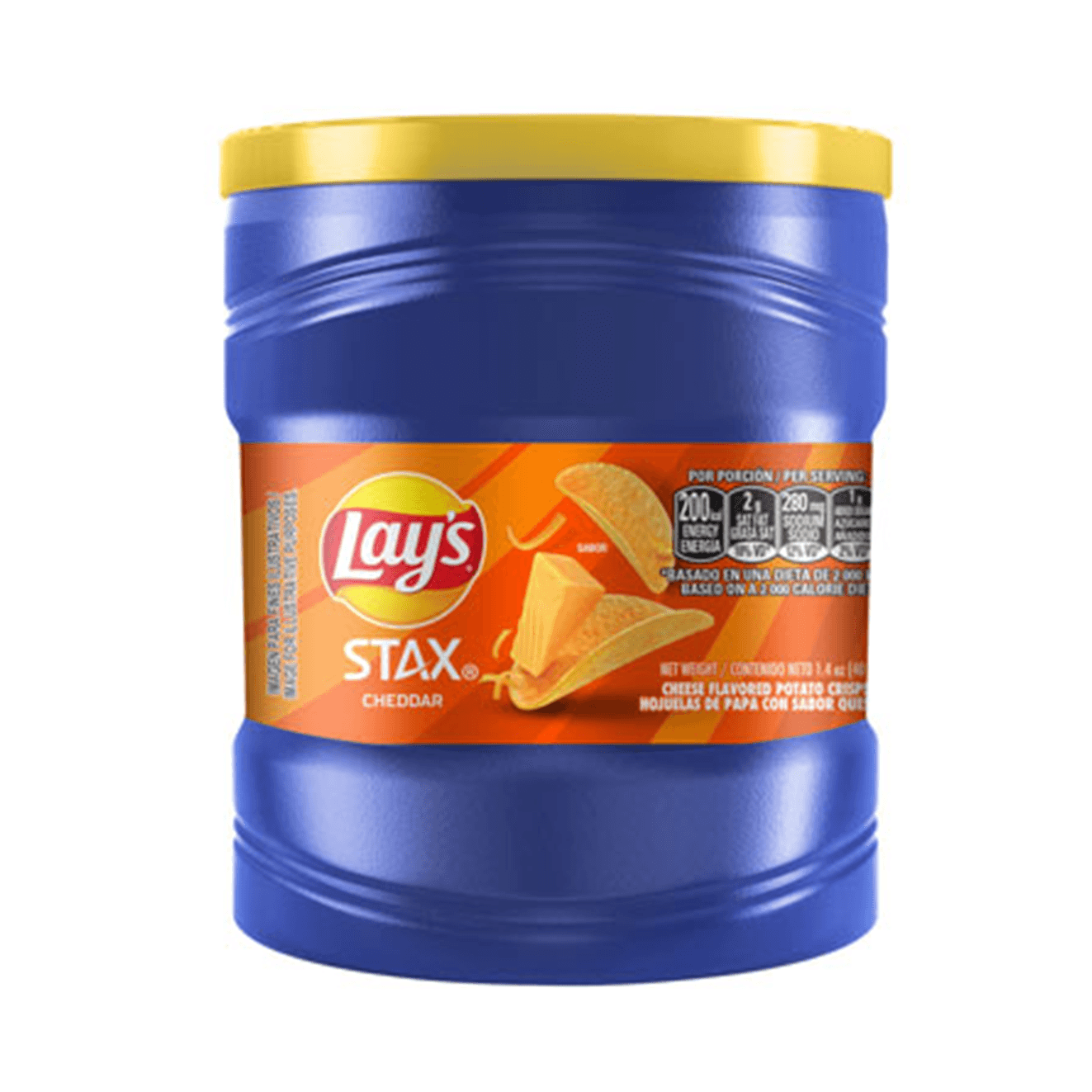LAYS MINI STAX CHEDDAR 40G