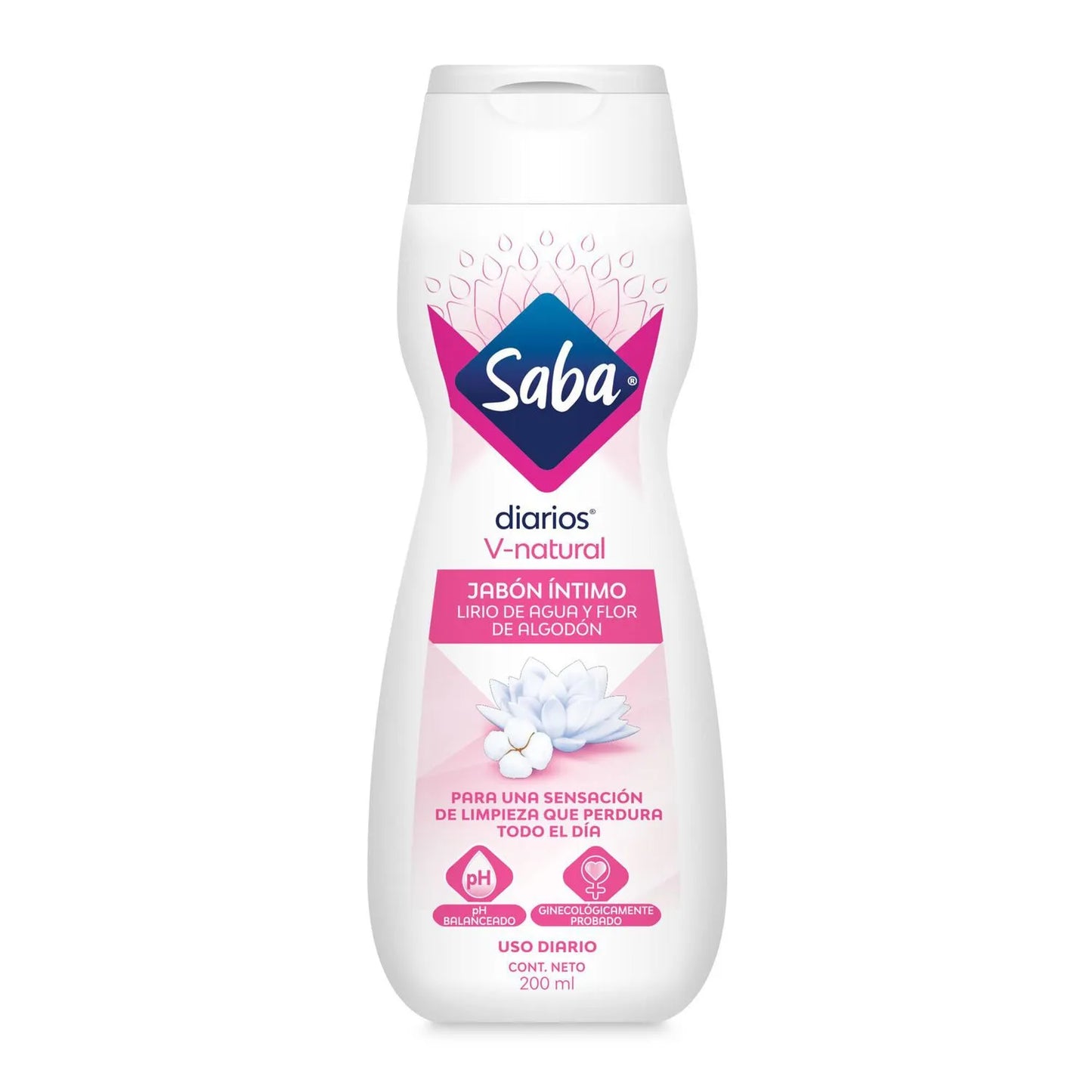 SABA JABON INTIMO NATURAL 200ML