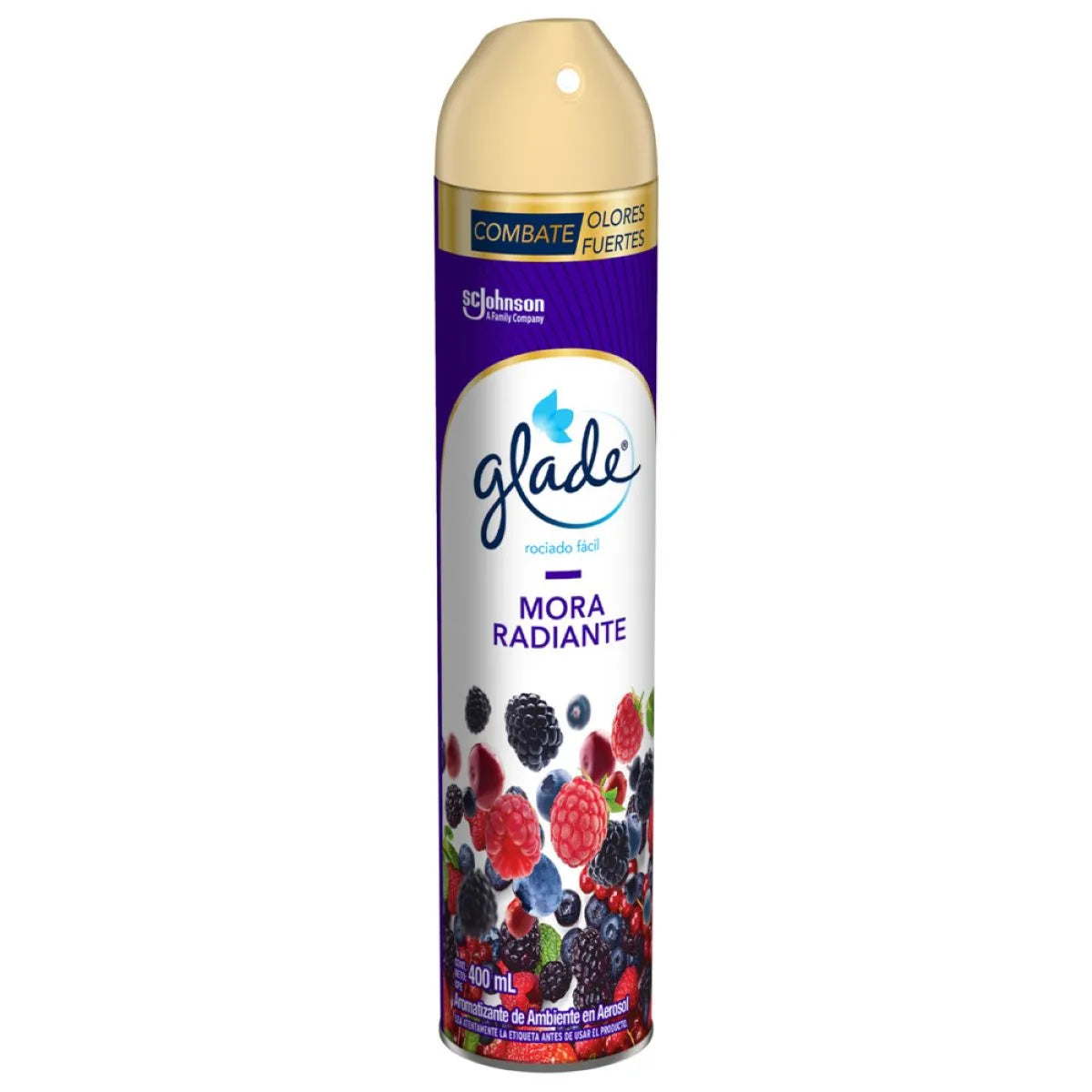 GLADE AEROSOL MORA RADIANTE 400ML