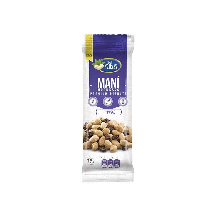 DEL ALBA MANI HORNEADO CON PASITA 35G