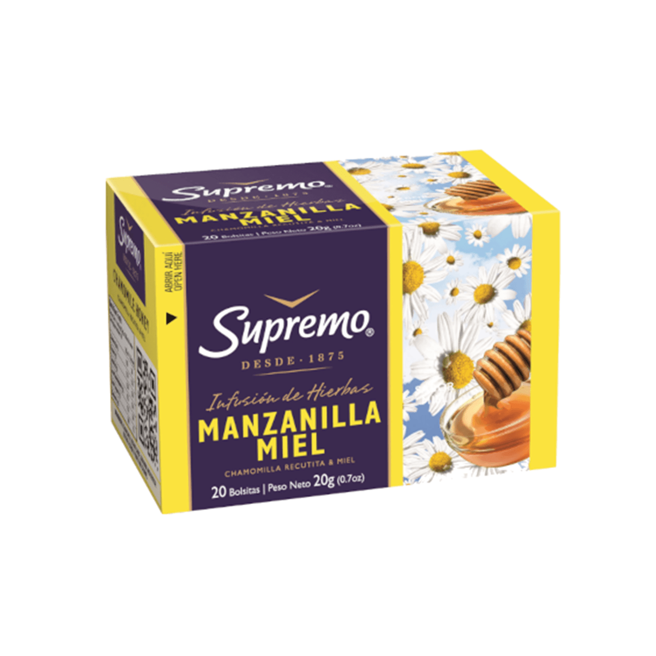 SUPREMO - TE MANZANILLA MIEL