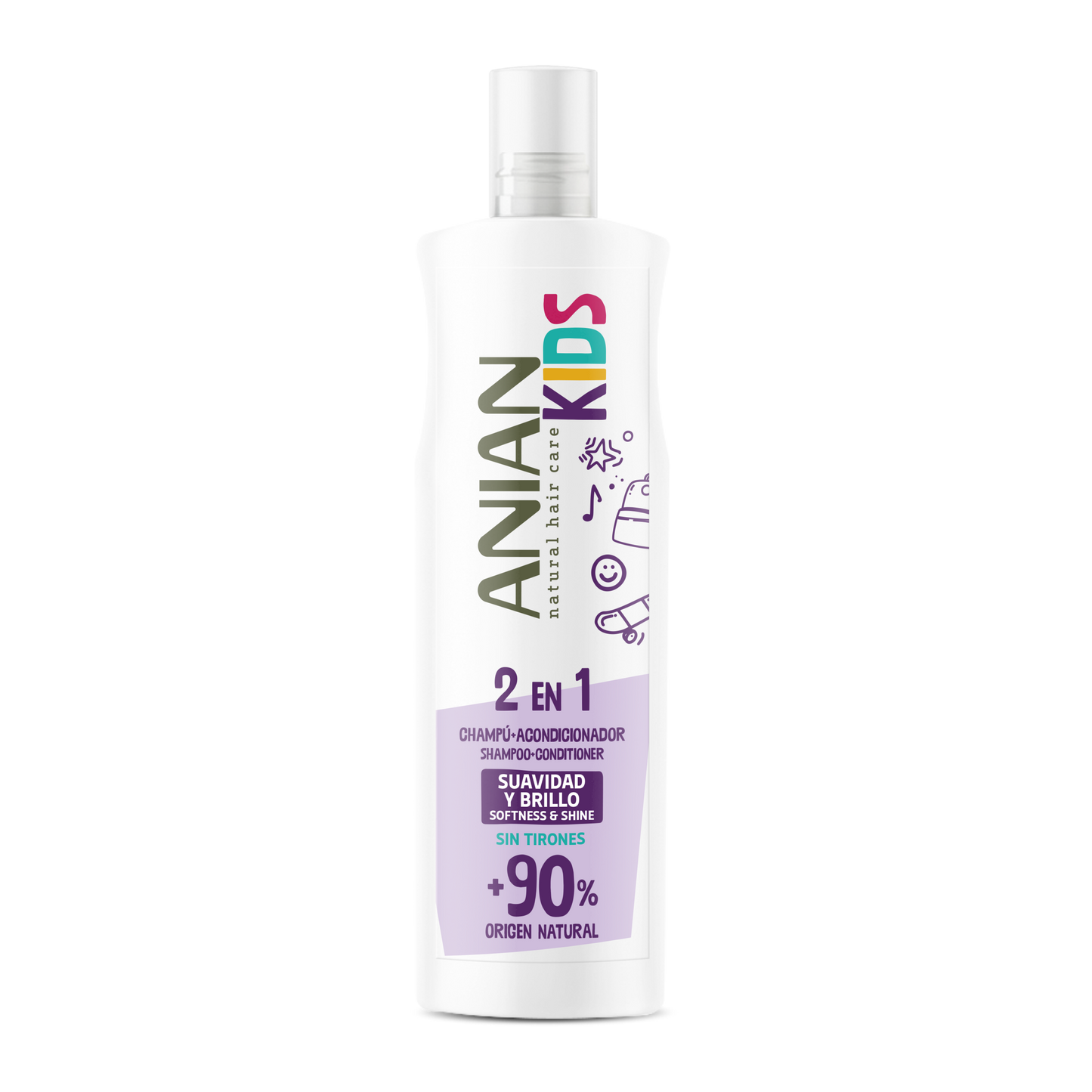 ANIAN - SHAMPOO 2 IN 1 KIDS 400 ML