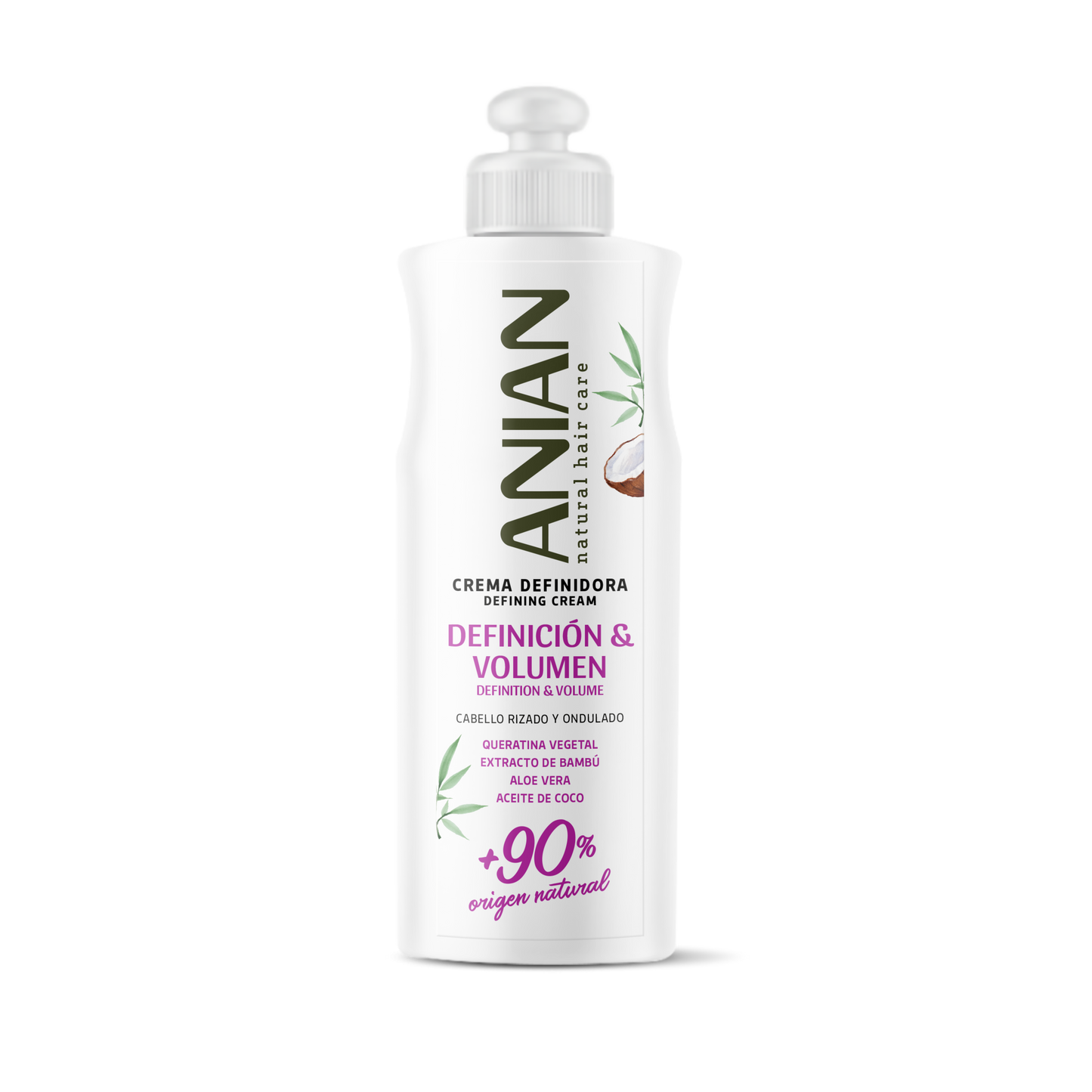 ANIAN - CREMA DEFINIDORA DE RIZO Y VOLUMEN 250 ML