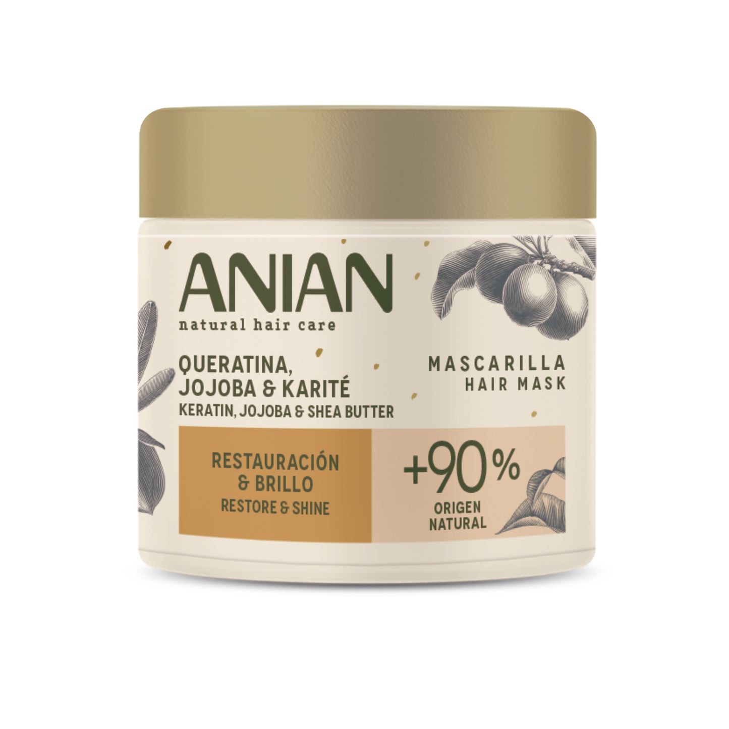 ANIAN - HAIR MASK QUERATINA JOJOBA 350 ML