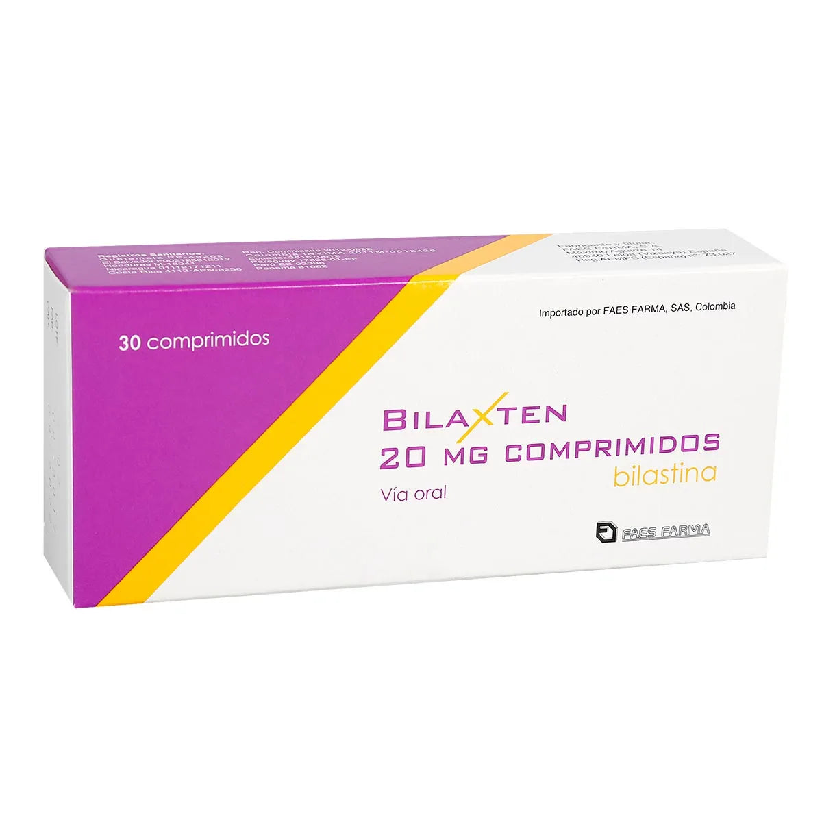 BILAXTEN 20MG X 10 COMP BILASTINA TAB