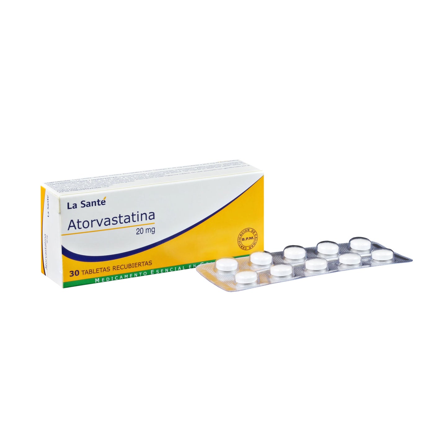 ATORVASTATINA TAB 20MG