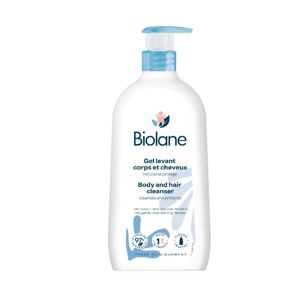 BIOLANE - BODY AND HAIR CLEANSER 350ML
