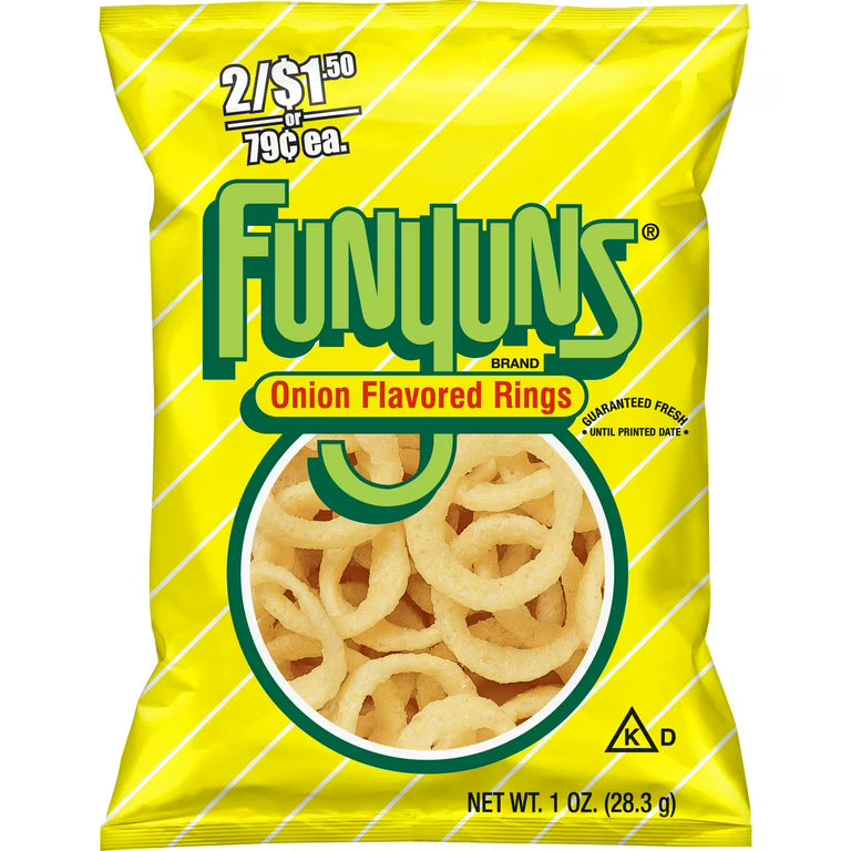 FUNYUNS ONION SNACKS 1OZ