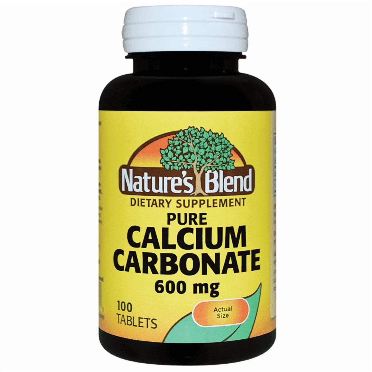 PURE CALCIUM CARBONATE 600MG