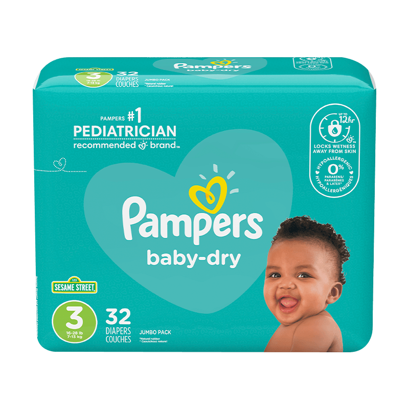 PAMPERS BABY DRY S3