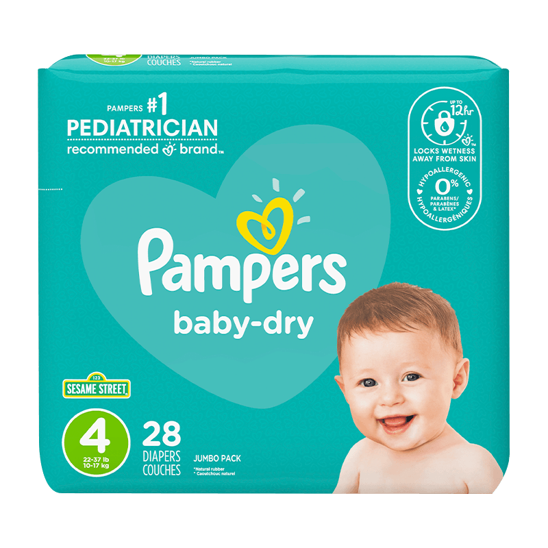 PAMPERS BABY DRY JUMPO PACK S4