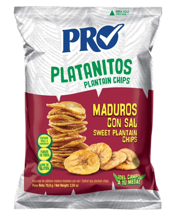 PLATANO MADURO SAL PRO 70.9G