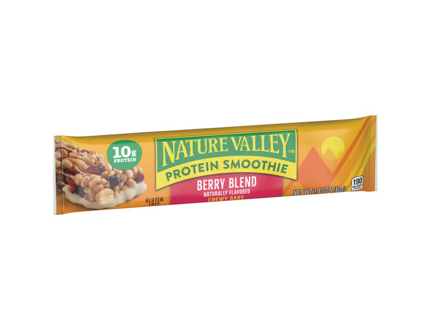 nature valley protein smoothie berry blend
