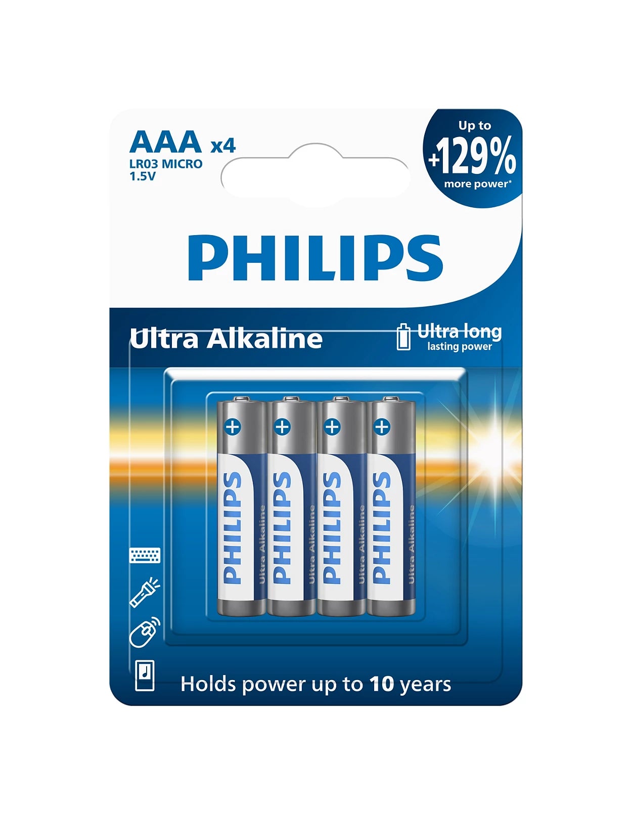 BATERIA PHILIPS AAA
