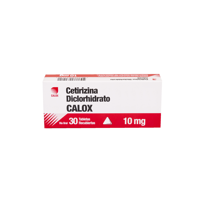 CETIRIZINA CALOX 10 MG