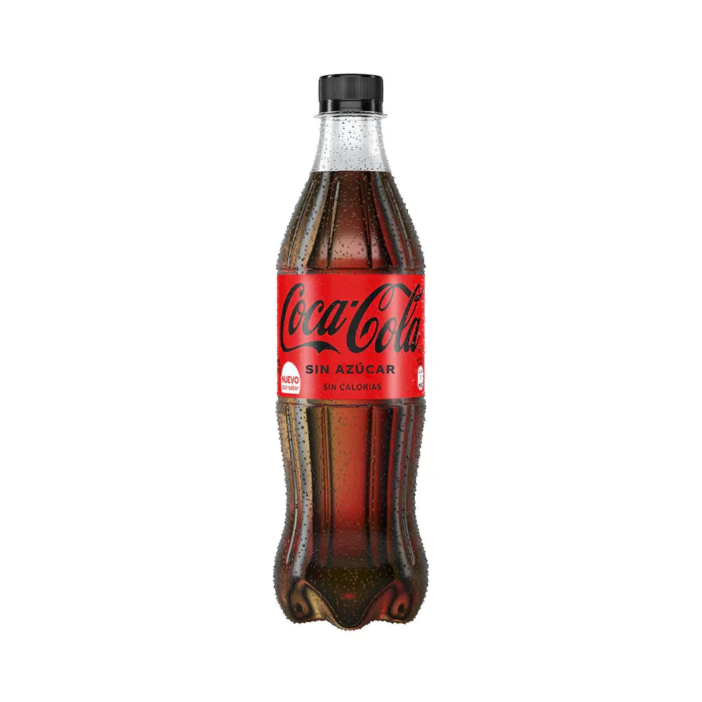 COCA COLA SIN AZÚCAR 600 ML P