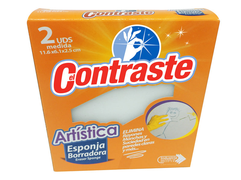 CONTRASTE ARTISTICA ESPONJA BORRADORA