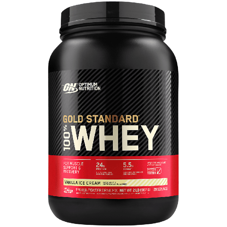 GOLD STANDARD WHEY 100 RICH VAINILLA ICE CREAM 682GR