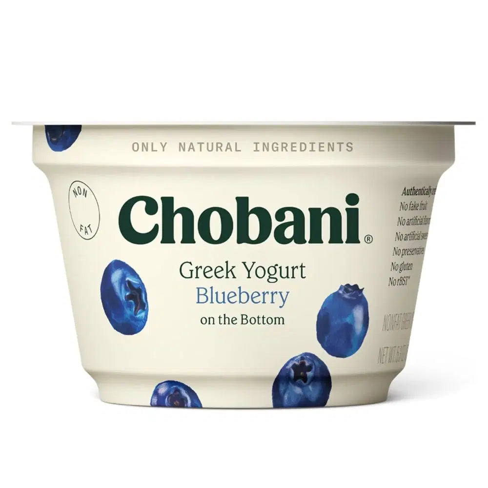 CHOBANI BLUEBERRY NON FAT 150G