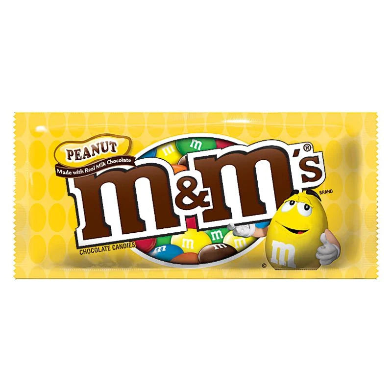 M&M PENUTS. 1.74 OZ