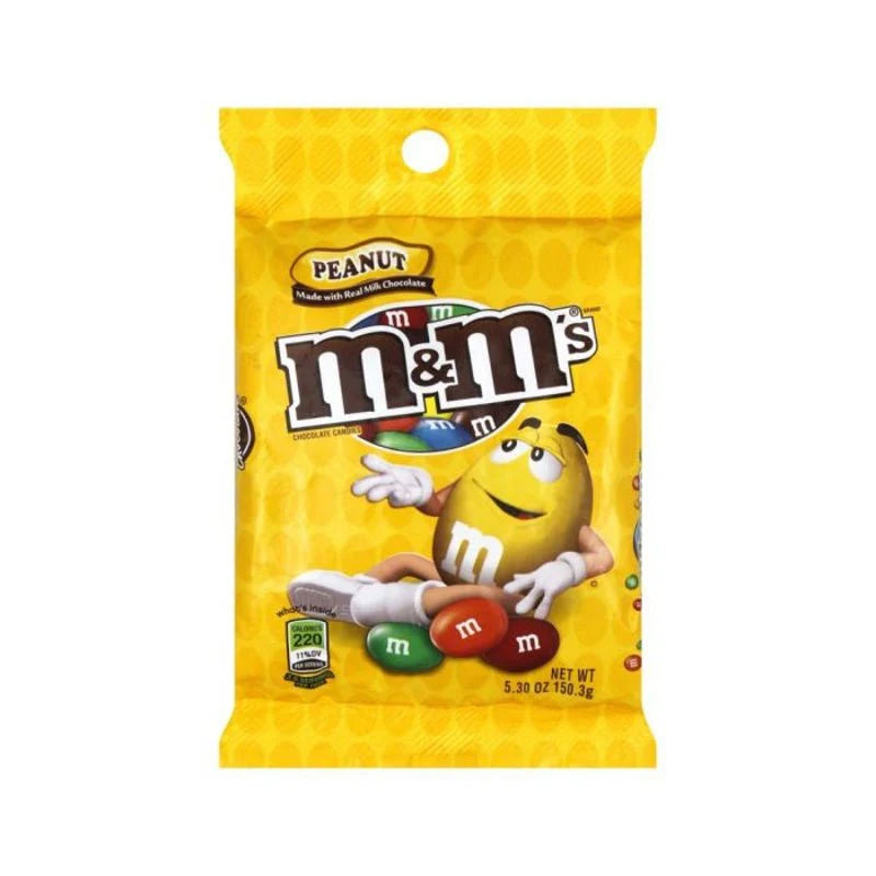 M&M PENUTS. 5.3 OZ