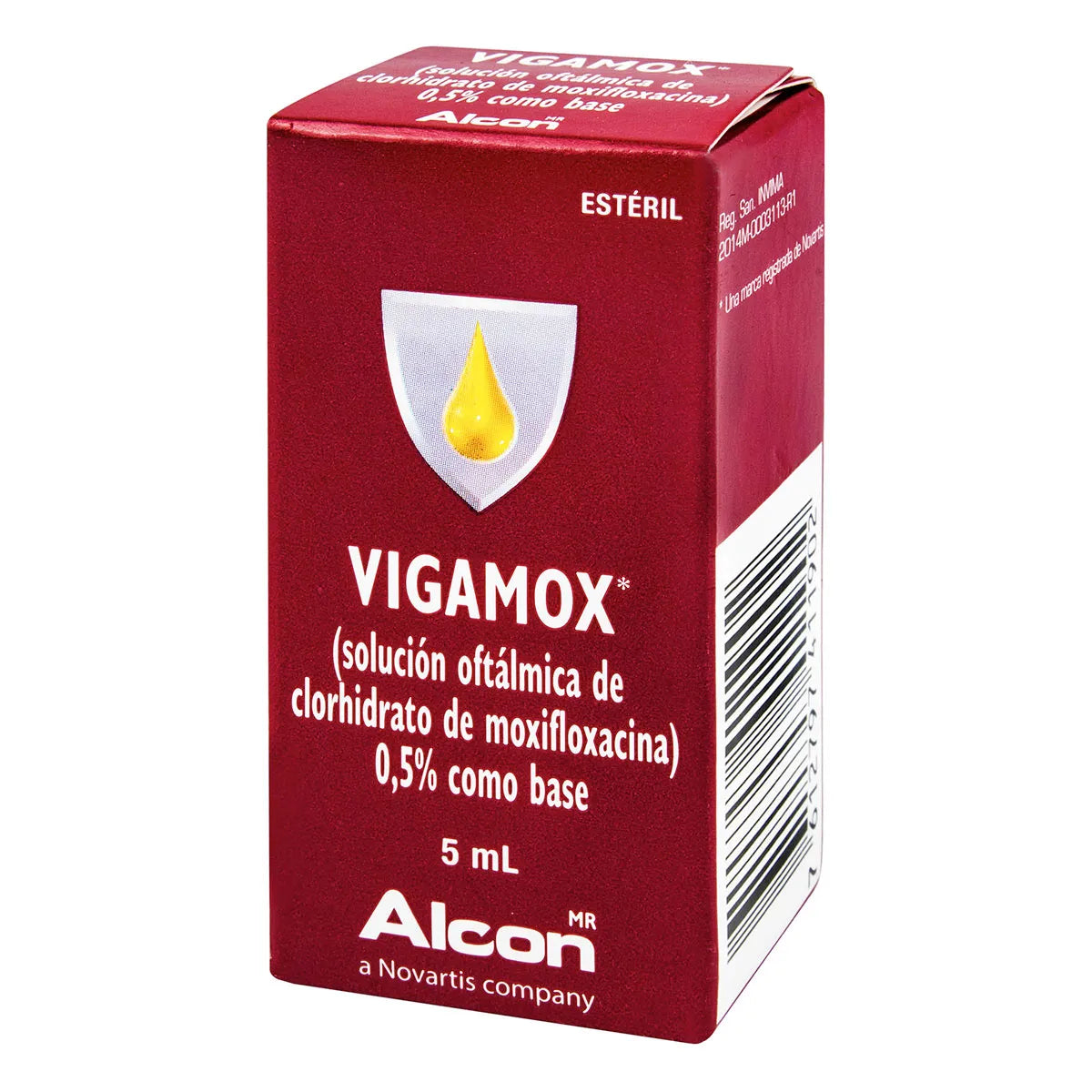 VIGAMOX GOTAS 0 5% MOXIFLOXACINO GOTAS