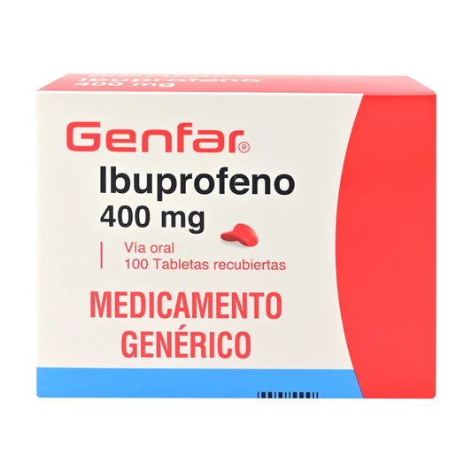 IBUPROFENO 400MG X 100 TAB  GENFAR