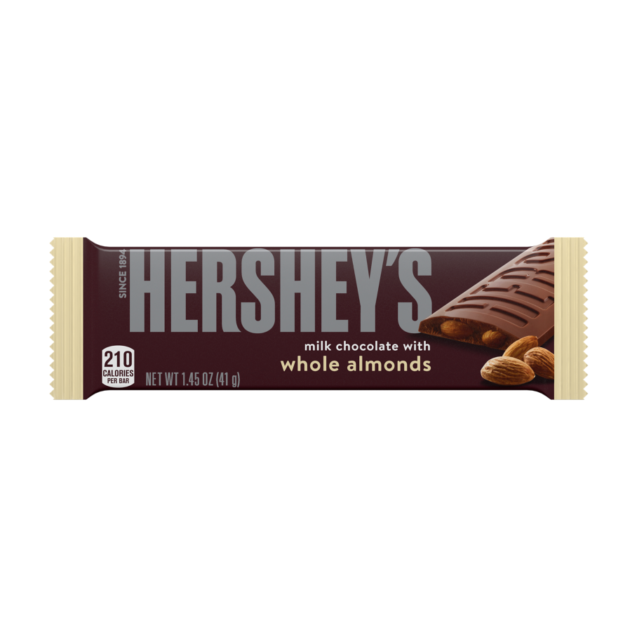 HERSHEY MILK CHOCOLATE WITH ALMONDS