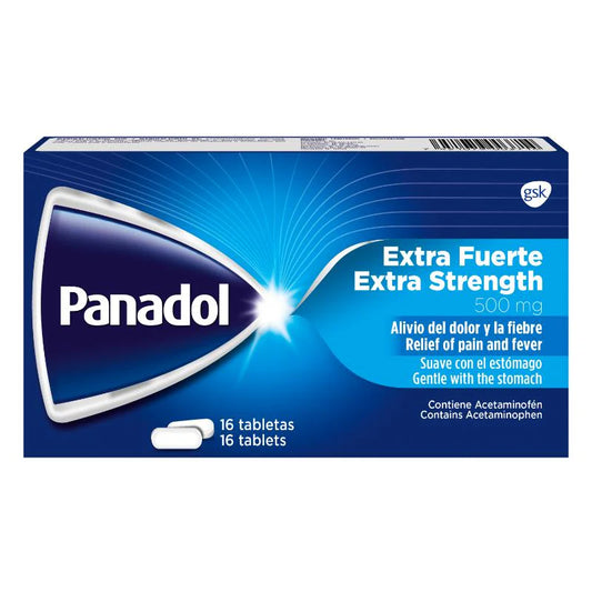 PANADOL EXTRA FUERTE X 16  TAB
