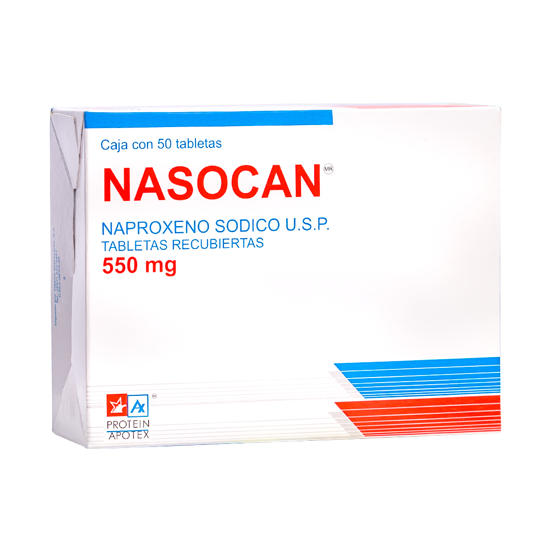 NASOCAN 550MG X 50  NAPROXENO SÓDICO   TAB