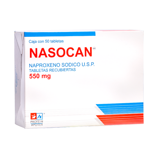 NASOCAN 550MG X 50  NAPROXENO SÓDICO   TAB