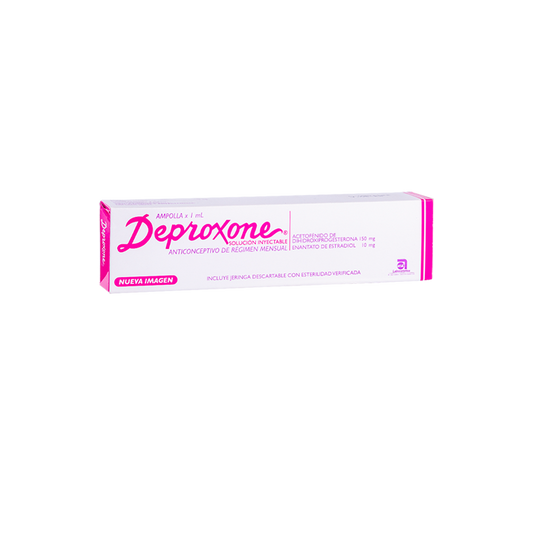 DEPROXONE (DIHIDROXIPROGESTERONA/ESTRADIOL)