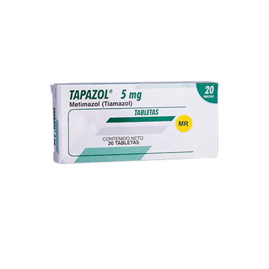 TAPAZOL 5MG X 20  TIAMAZOL TAB