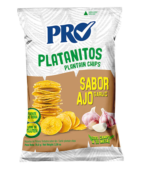 PLATANO VERDE AJO PRO 70.9G