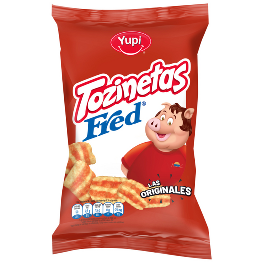 YUPI TOZINETAS FRED 25G 25GR